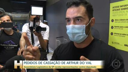 Conselho de Ética da Alesp recebe pedidos de cassação de Arthur do Val Conselho de Ética da Alesp recebe pedidos de cassação de Arthur do Val