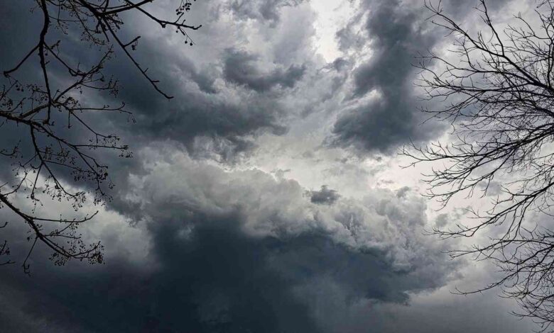 Foto de céu carregado